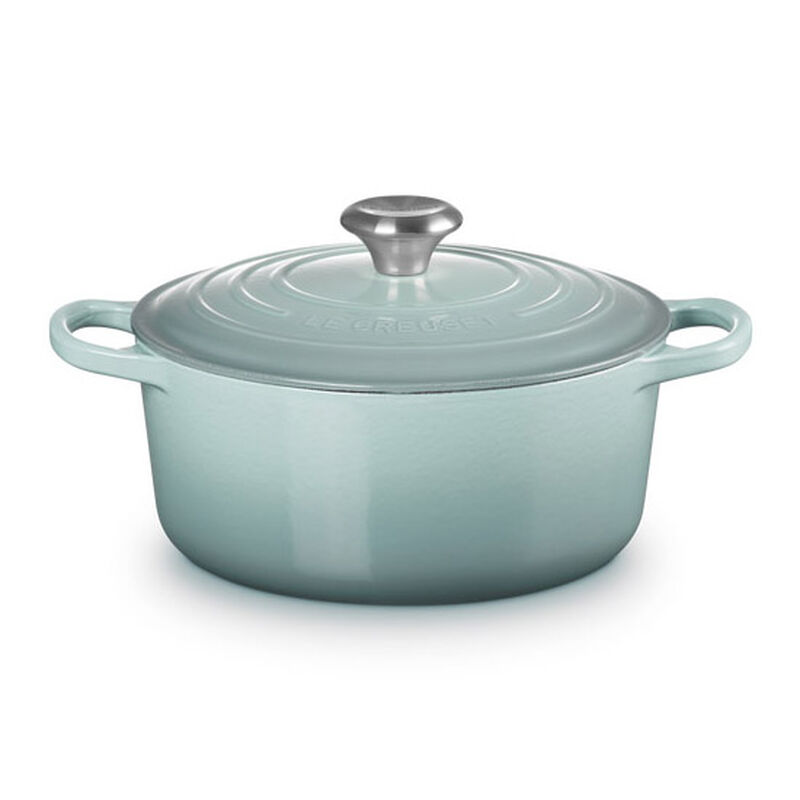 Le Creuset Signature Round Casserole 24cm - Sea Salt image number 0